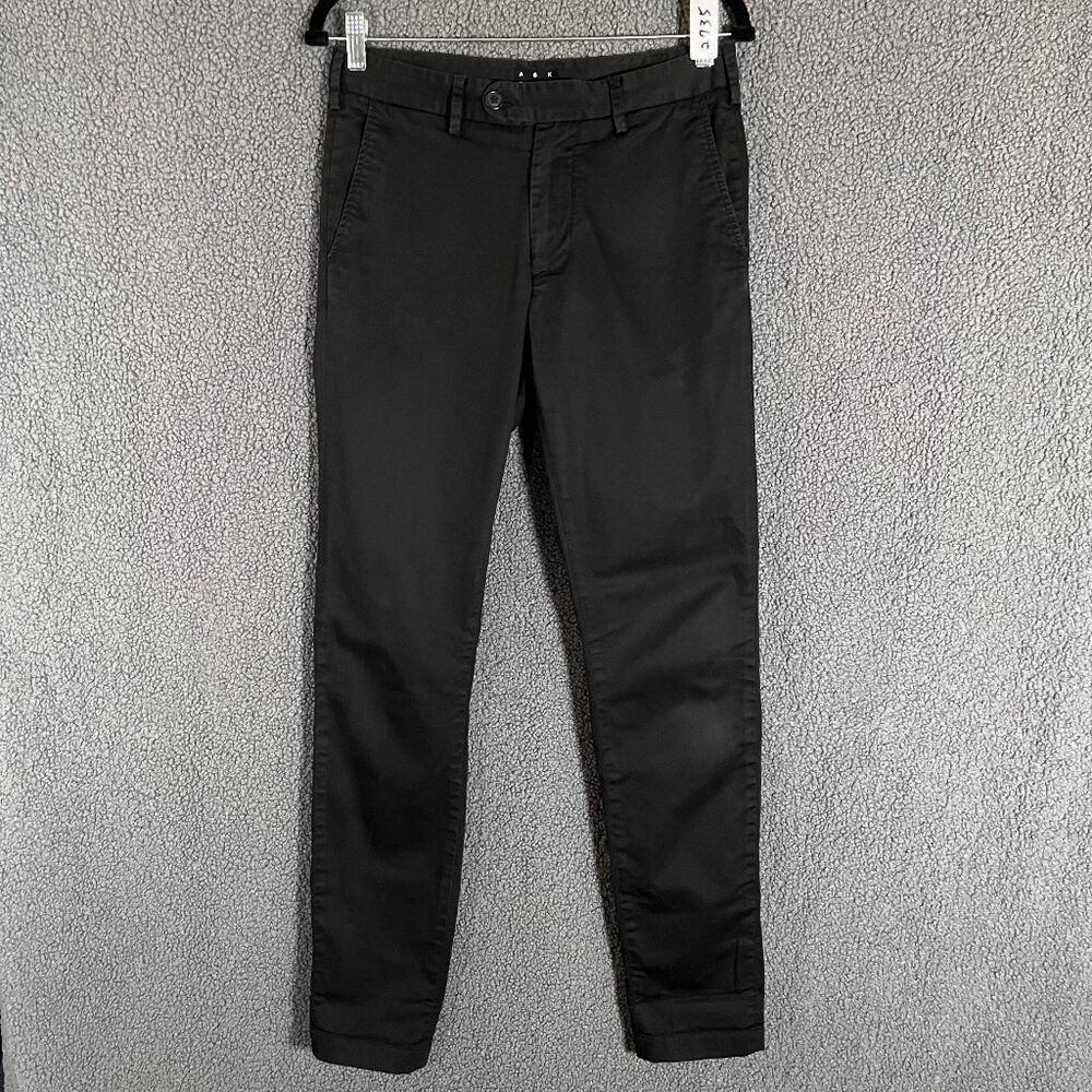 Asket Slim Fit Chino Pants - Men's Size 28*32 - Black